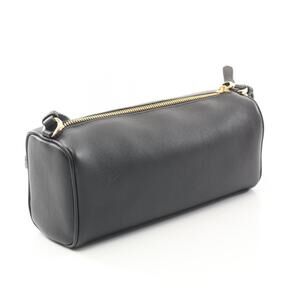 Prada SACCA Shoulder Bag Leather Black